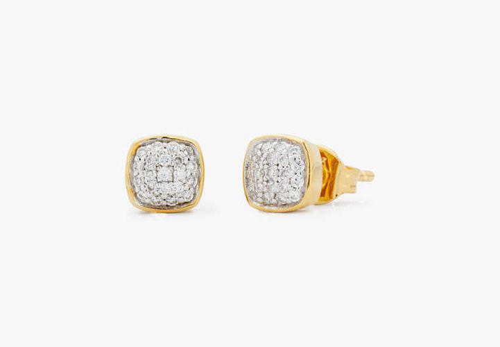 Kate Spade Fine Time To Shine Pavé Diamond Studs - Kate Spade New York - Modalova