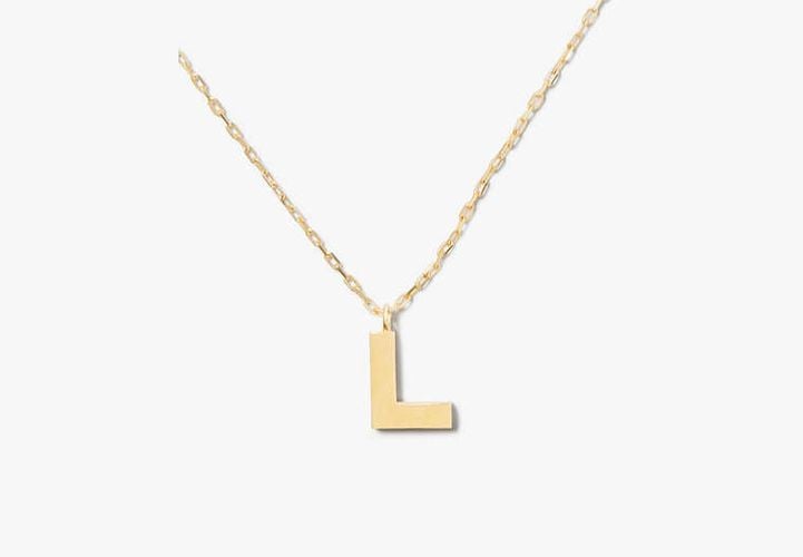 Kate Spade Fine Love Letter L Initial Pendant - Kate Spade New York - Modalova