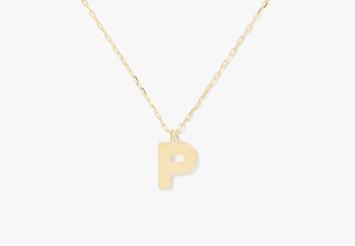 Kate Spade Fine Love Letter P Initial Pendant - Kate Spade New York - Modalova