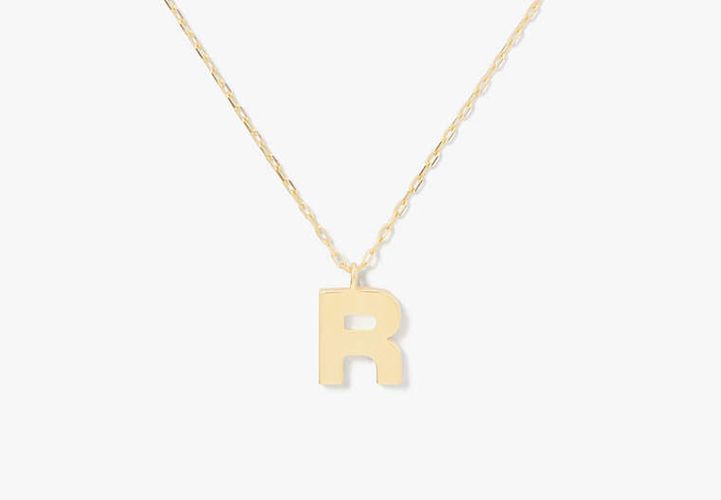 Kate Spade Fine Love Letter R Initial Pendant - Kate Spade New York - Modalova