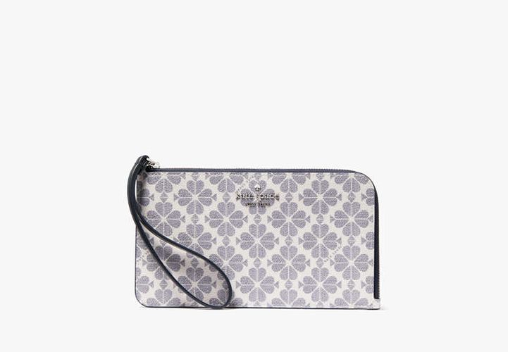 Lucy Spade Flower Medium L-zip Wristlet - Kate Spade New York - Modalova