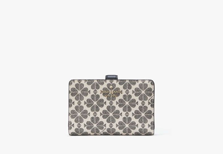 Signature Spade Flower Medium Compact Bifold Wallet - Kate Spade New York - Modalova