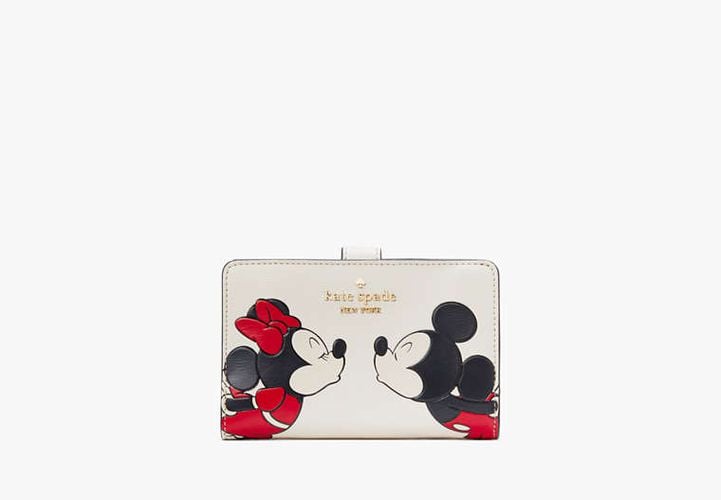 Disney X Minnie Medium Compact Bifold Wallet - Kate Spade New York - Modalova