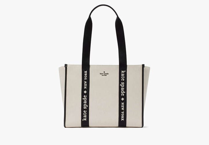 Kip Canvas Large Tote - Kate Spade New York - Modalova