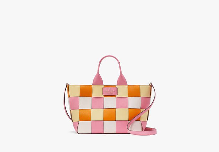 Basket Woven Leather Tote - Kate Spade New York - Modalova