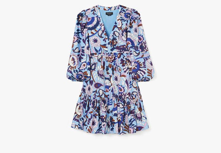 Autumn Paisley Twill Dress - Kate Spade New York - Modalova