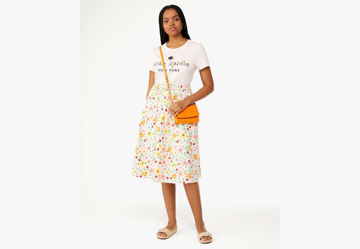 Strawberry Garden Midi Skirt - Kate Spade New York - Modalova