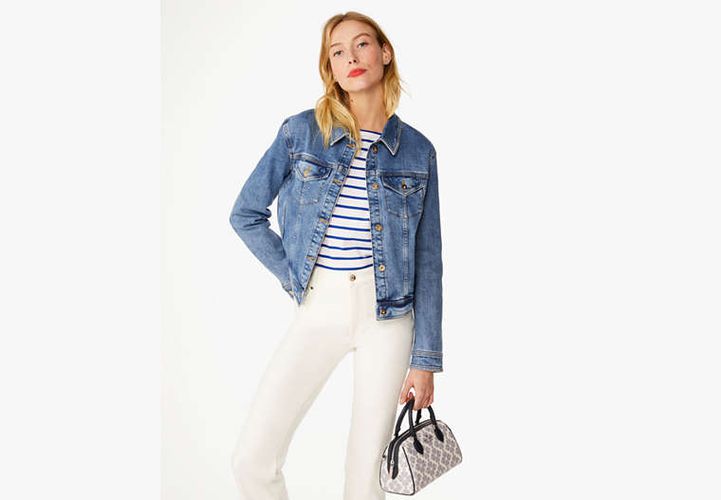 Classic Denim Jacket - Kate Spade New York - Modalova