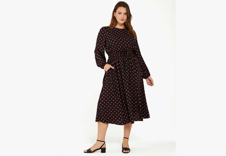 Heartfelt Geo Midi Dress - Kate Spade New York - Modalova