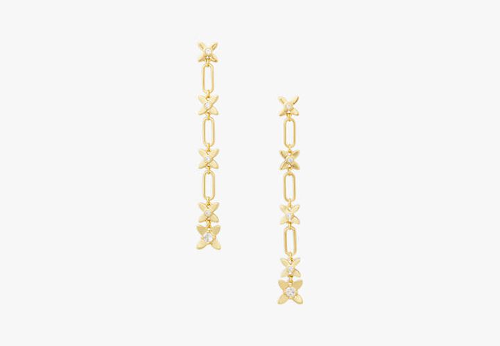 Heritage Bloom Linear Earrings - Kate Spade New York - Modalova