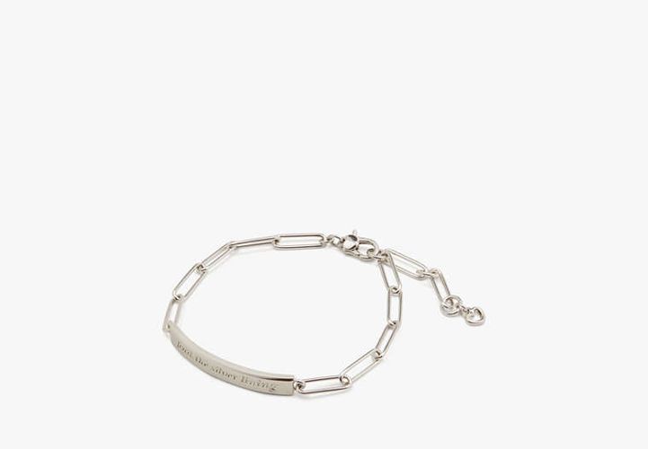 Silver Lining Id Bracelet - Kate Spade New York - Modalova