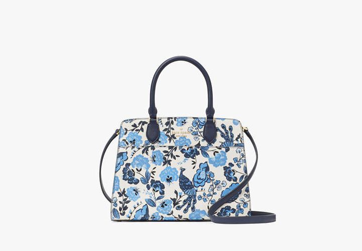 Madison Peacock Floral Printed Medium Satchel - Kate Spade New York - Modalova