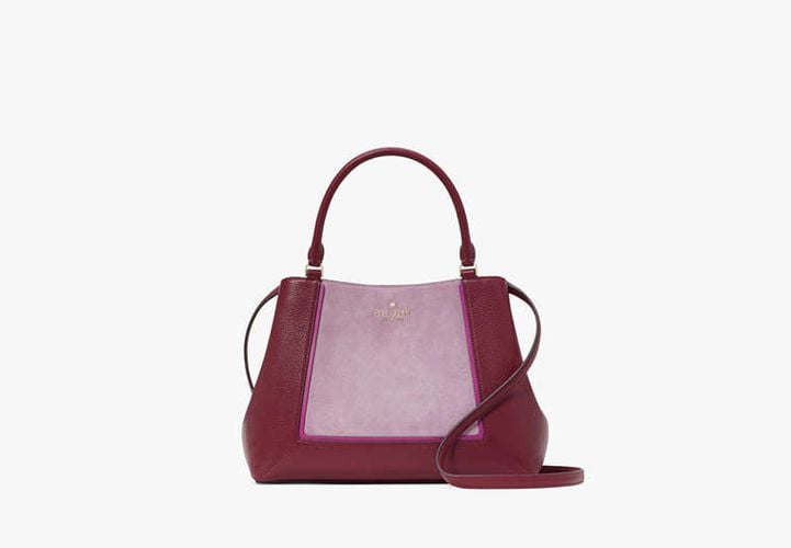 Lena Suede Colorblock Medium Satchel - Kate Spade New York - Modalova