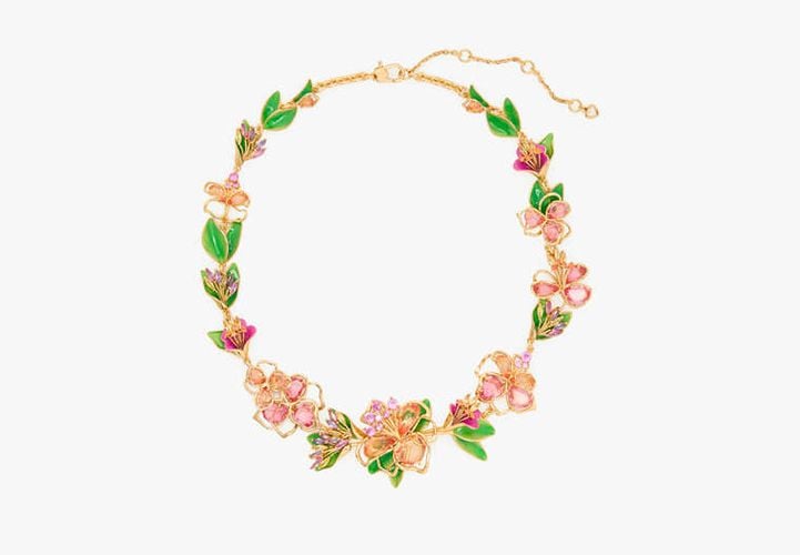 Paradise Floral Statement Necklace - Kate Spade New York - Modalova