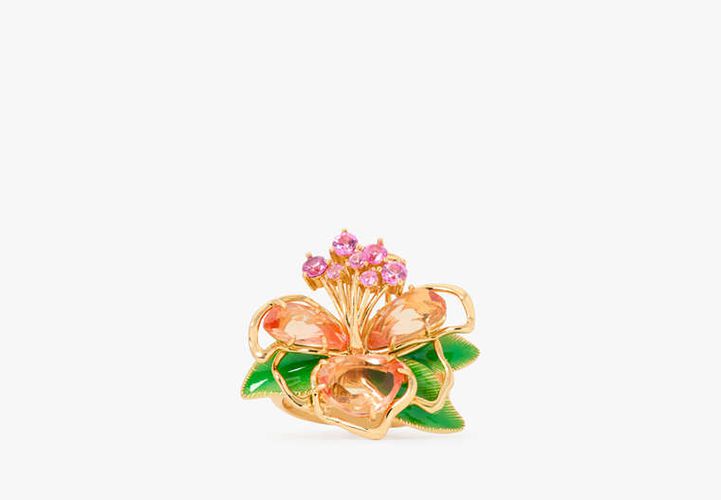 Paradise Flower Cocktail Ring - Kate Spade New York - Modalova