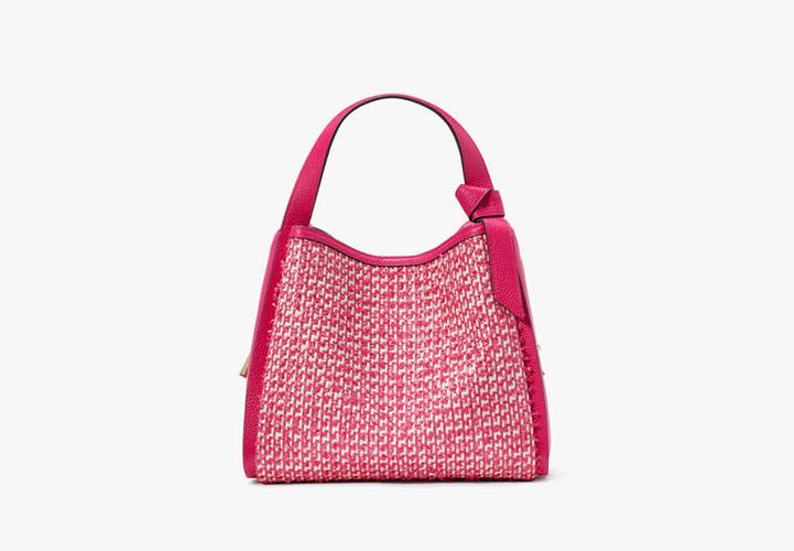 Knott Raffia Tweed Medium Crossbody Tote - Kate Spade New York - Modalova