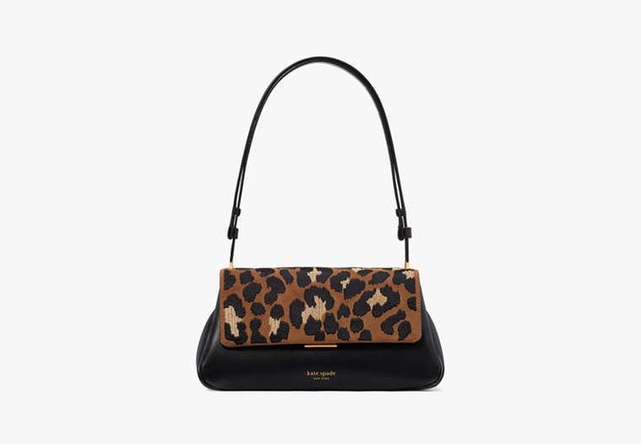 Grace Leopard Suede Shoulder Bag - Kate Spade New York - Modalova