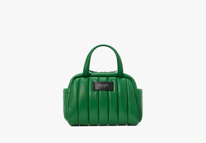 Puffed Perforated Leather Satchel - Kate Spade New York - Modalova