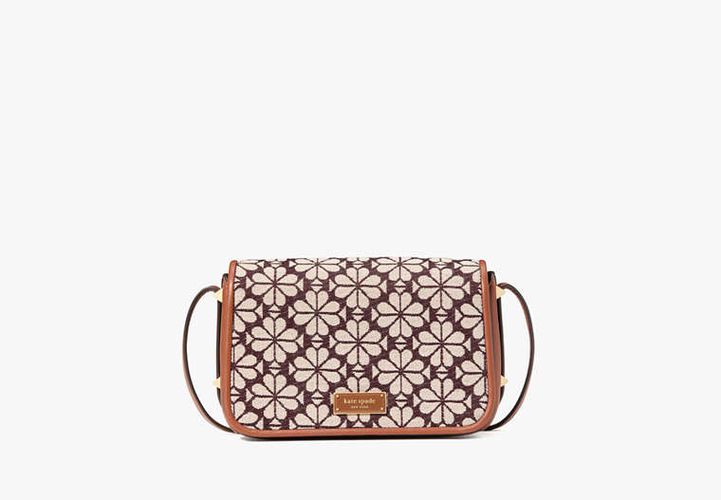 Spade Flower Jacquard Small Flap Crossbody - Kate Spade New York - Modalova