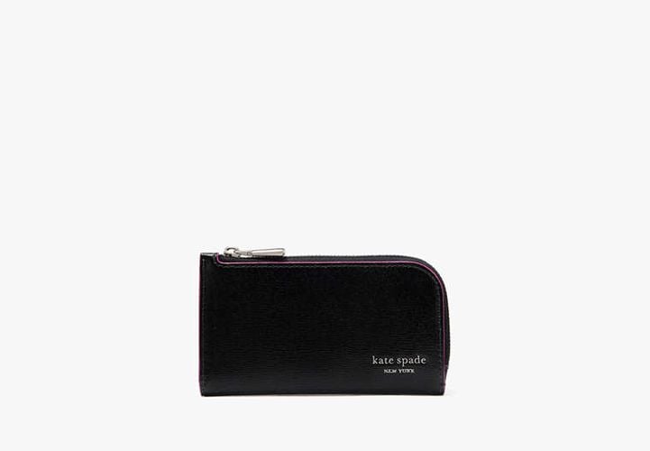 Devin Glitter Edge Small Slim Bifold Wallet - Kate Spade New York - Modalova