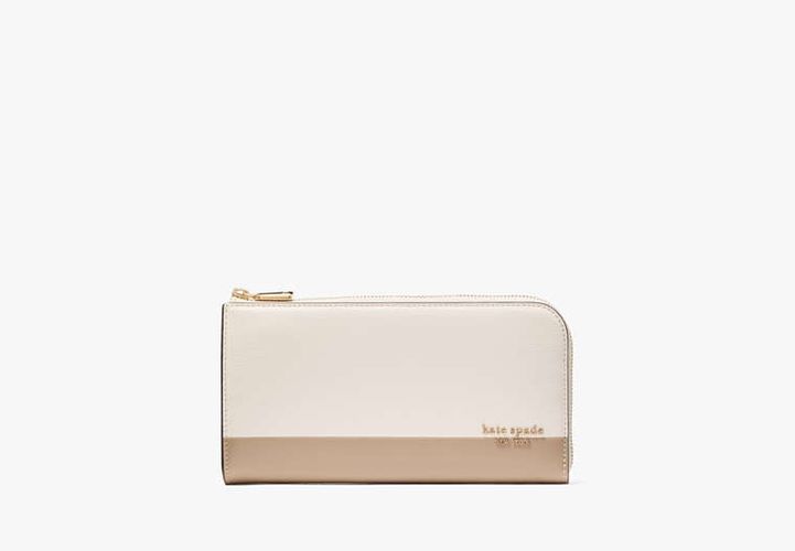 Devin Colorblocked Zip Around Continental Wallet - Kate Spade New York - Modalova