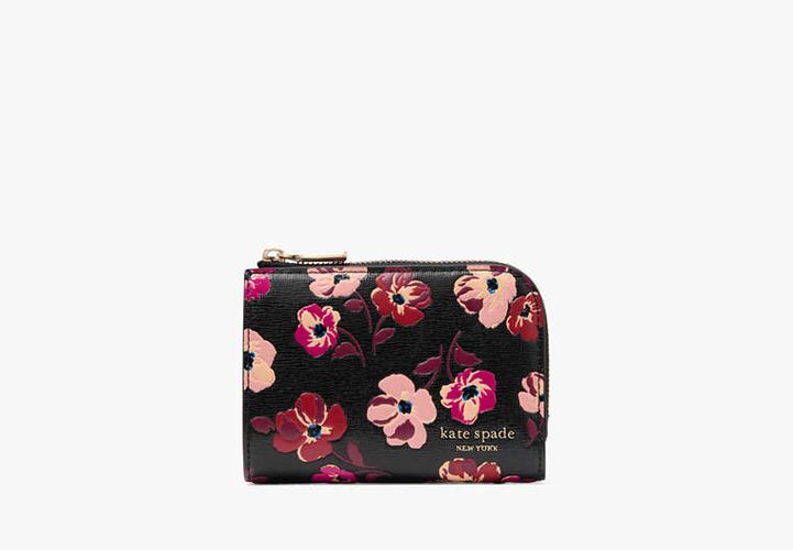 Devin Fall Poppies Small Compact Wallet - Kate Spade New York - Modalova