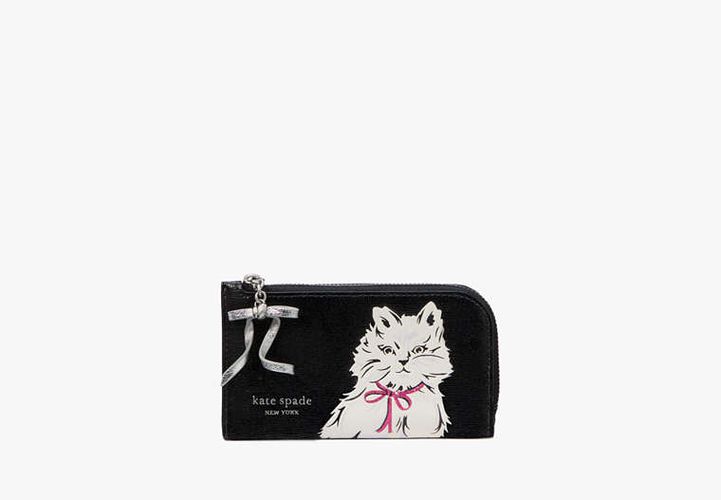 Whiskers Small Slim Bifold Wallet - Kate Spade New York - Modalova