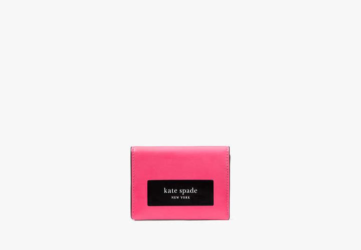 Label Card Case Trifold Wallet - Kate Spade New York - Modalova