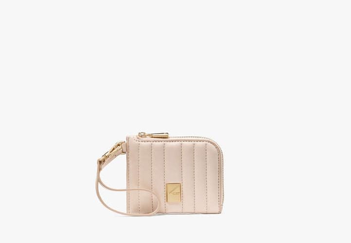 Deco Quilted Coin Card Case Wristlet - Kate Spade New York - Modalova