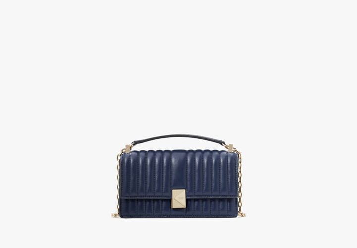 Deco Quilted Mini Flap Chain Crossbody - Kate Spade New York - Modalova