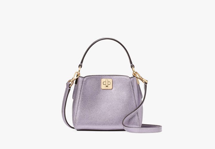 Phoebe Metallic Mini Top Handle Crossbody - Kate Spade New York - Modalova