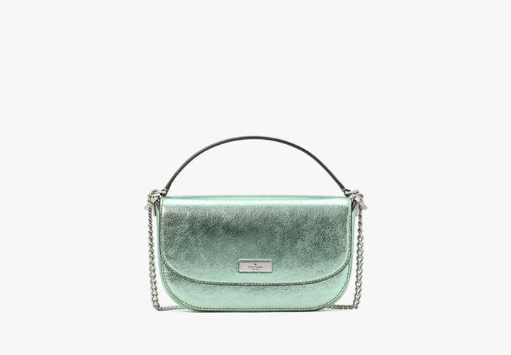 Krista Metallic Chain Flap Crossbody - Kate Spade New York - Modalova