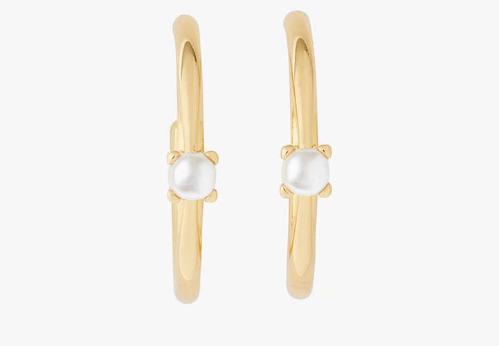 Little Luxuries Pearl Hoops - Kate Spade New York - Modalova