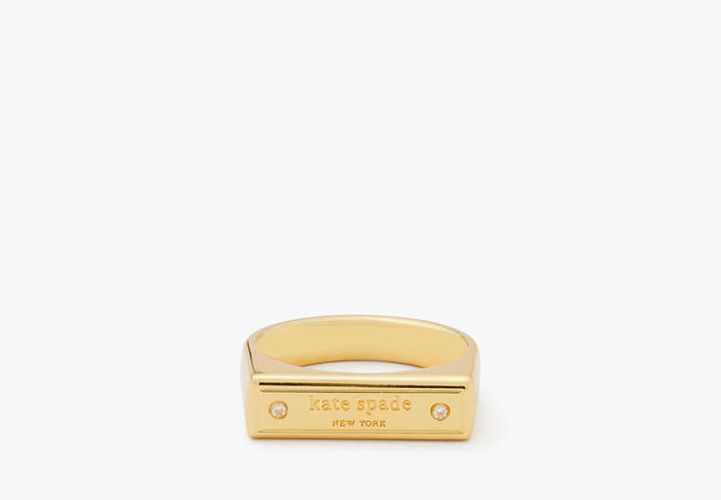 Sam Icon Bar Ring - Kate Spade New York - Modalova