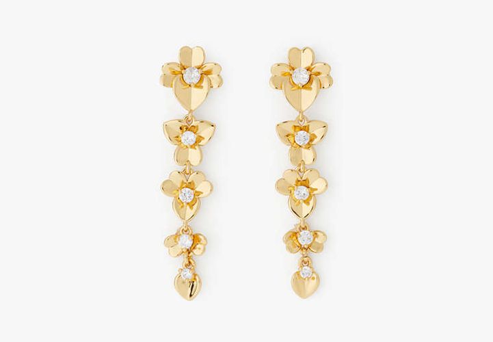 Precious Pansy Linear Earrings - Kate Spade New York - Modalova