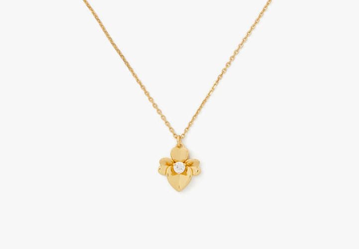 Precious Pansy Mini Pendant - Kate Spade New York - Modalova