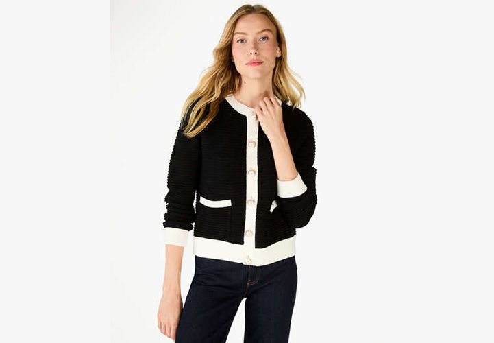 Colorblock Lady Sweater Jacket - Kate Spade New York - Modalova