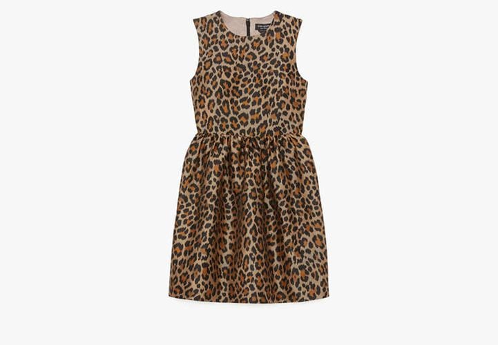 Classic Leopard Brocade Dress - Kate Spade New York - Modalova