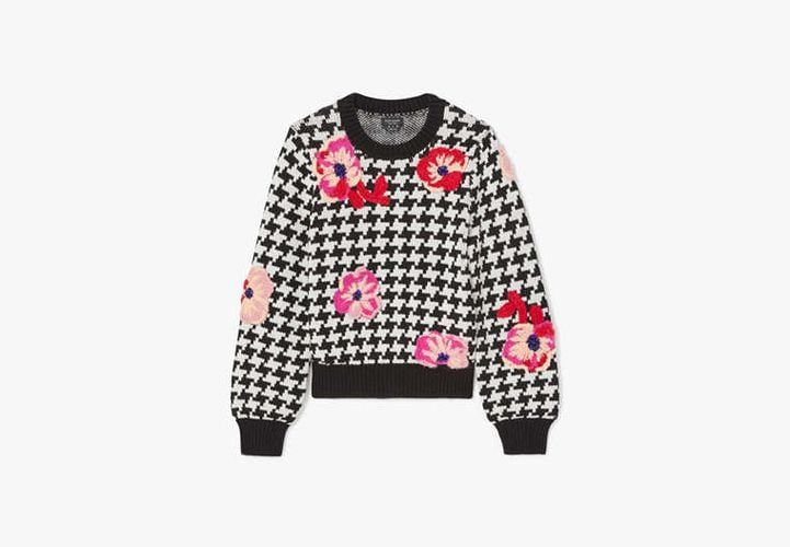 Houndstooth Poppy Sweater - Kate Spade New York - Modalova