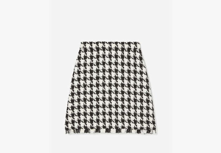 Houndstooth A-line Skirt - Kate Spade New York - Modalova