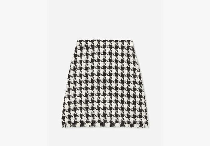 Houndstooth A-line Skirt - Kate Spade New York - Modalova