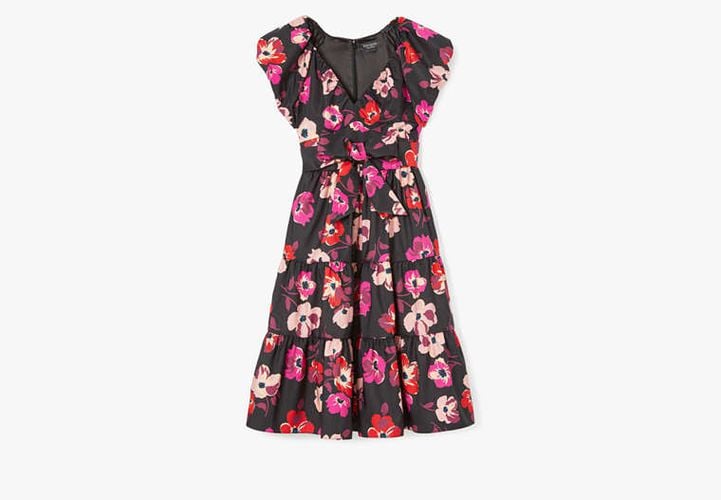 Fall Poppies Midi Dress - Kate Spade New York - Modalova