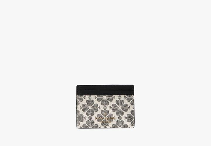 Signature Spade Flower Small Slim Card Holder - Kate Spade New York - Modalova