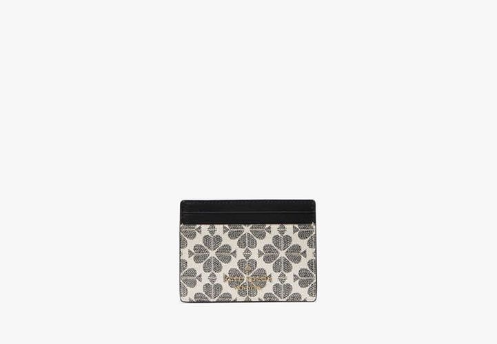 Spade Flower Small Slim Card Holder - Kate Spade New York - Modalova