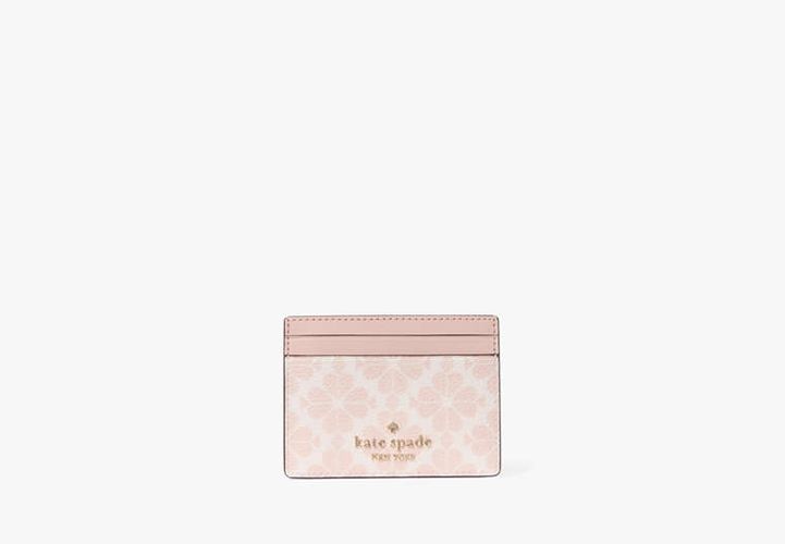 Spade Flower Small Slim Card Holder - Kate Spade New York - Modalova