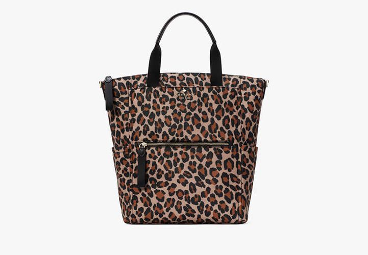 Chelsea Spotted Leopard Large Convertible Backpack - Kate Spade New York - Modalova