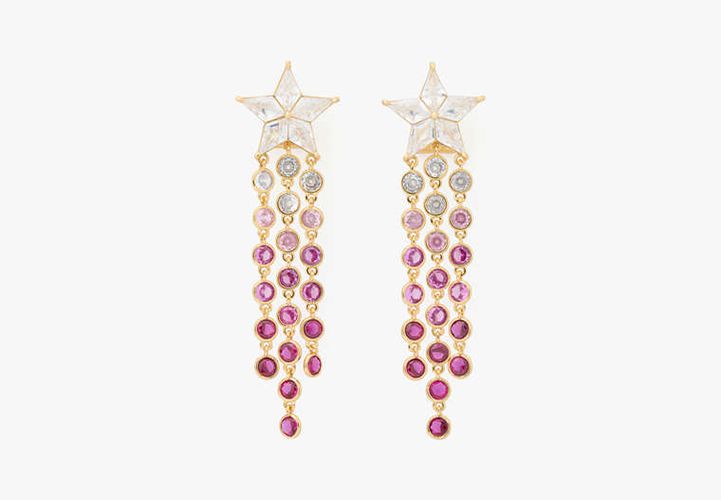 Cosmos Star Fringe Earrings - Kate Spade New York - Modalova