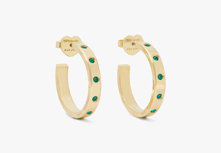 Set In Stone Hoops - Kate Spade New York - Modalova