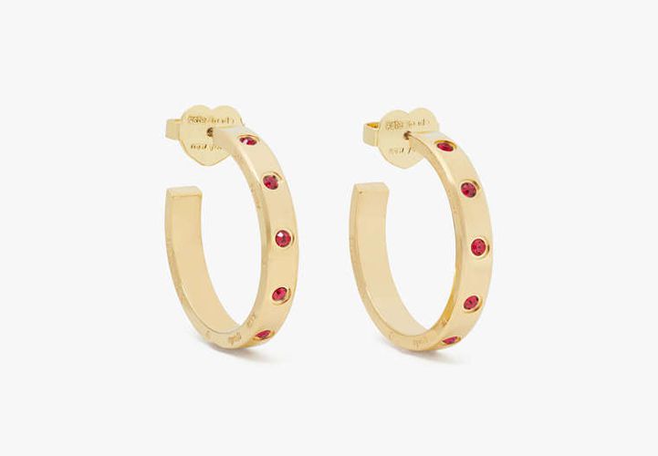 Set In Stone Hoops - Kate Spade New York - Modalova