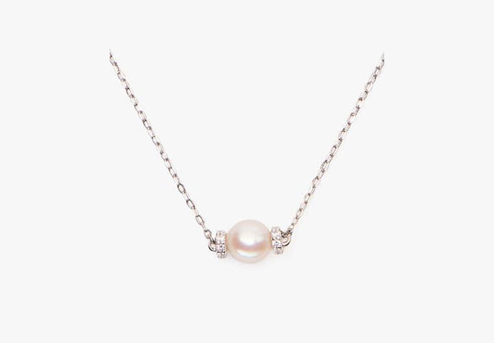 Kate Spade Fine Meant To Be Pearl & Diamond Pendant - Kate Spade New York - Modalova